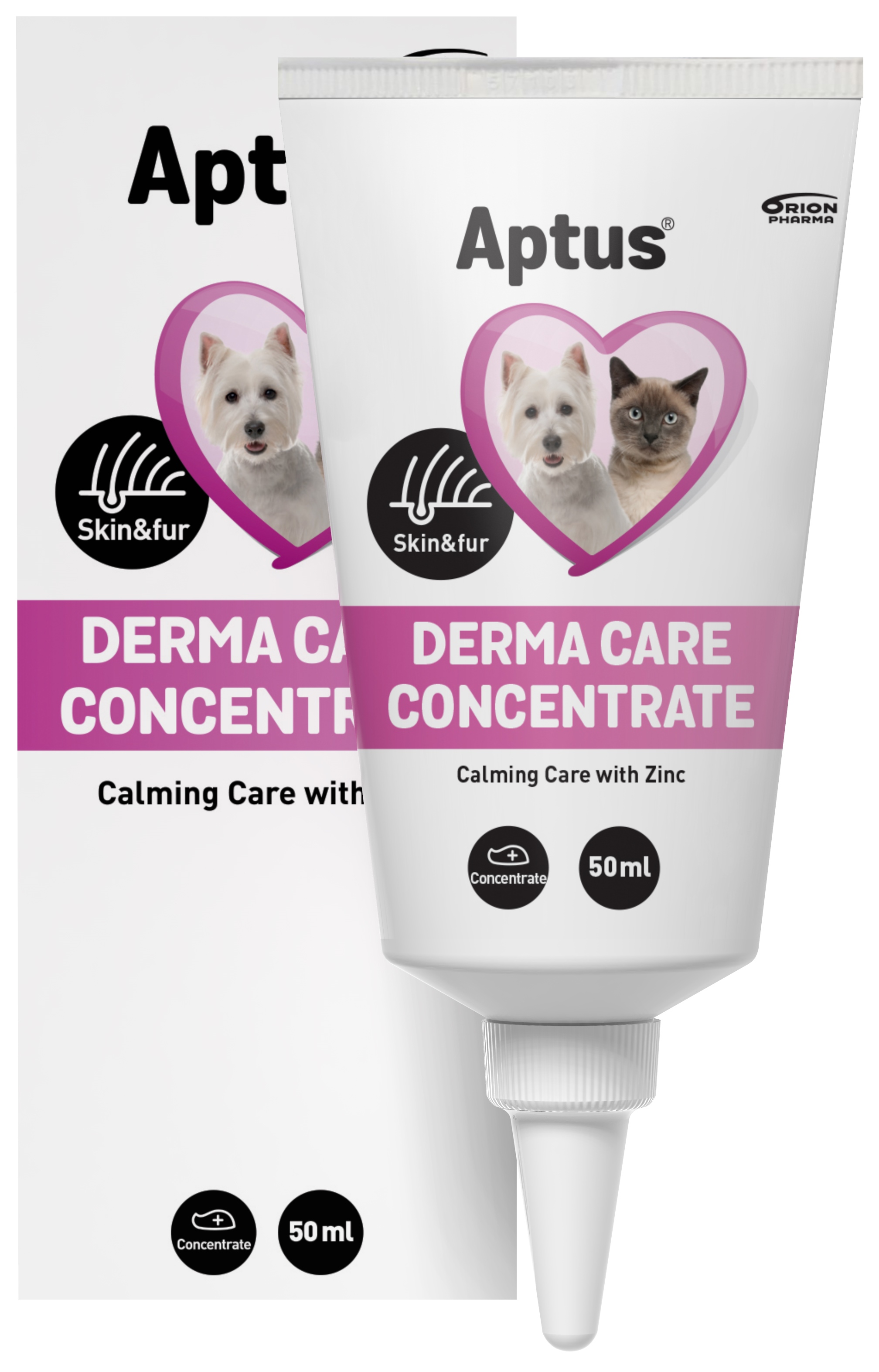 Oversætte manifestation ramme Hund : APTUS® Derma Care Concentrate til hund og kat, 50 ml