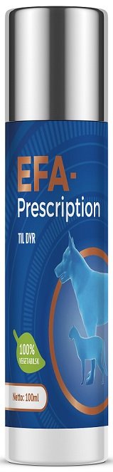 Kunde lighed Amerika Hund : EFA-Prescription olie