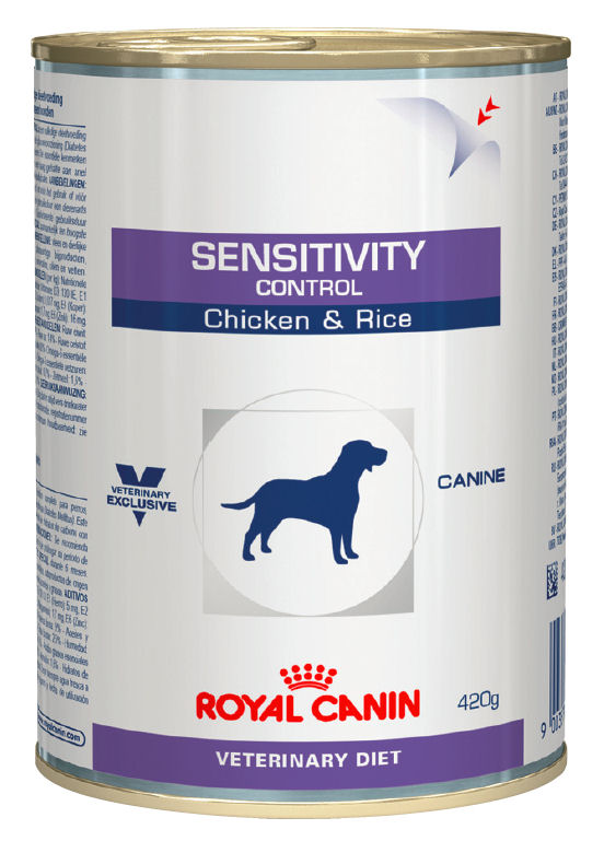 Royal Canin hundefoder : RC Sensitivity Control Kylling & Ris, Dog 420g