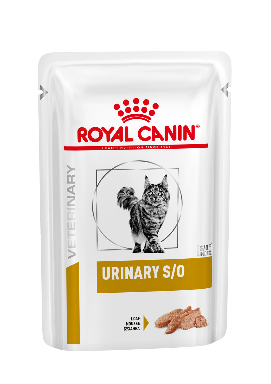 Konserveringsmiddel mod Interaktion Blæresten : RC Urinary S/O Wet Loaf Pouch Cat 12 x 85 g